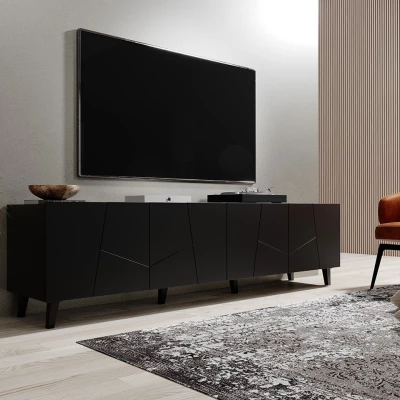 Televizní stolek LOLETA - černý