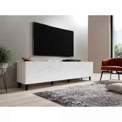 Televizní stolek LOLETA - bílý