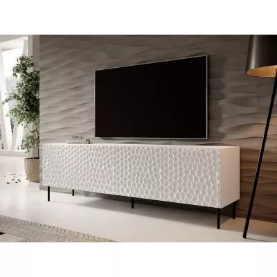 TV stolek MACARIO - bílý