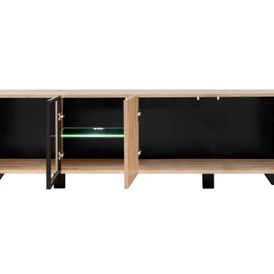 Televizní stolek DEJANA - hickory jackson