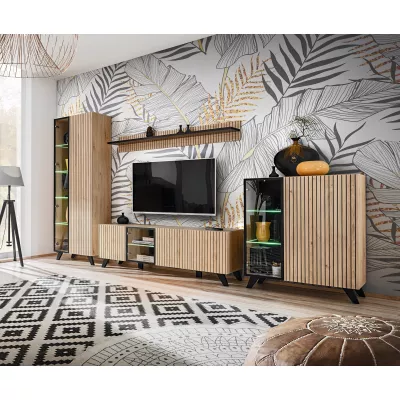 Televizní stolek DEJANA - hickory jackson