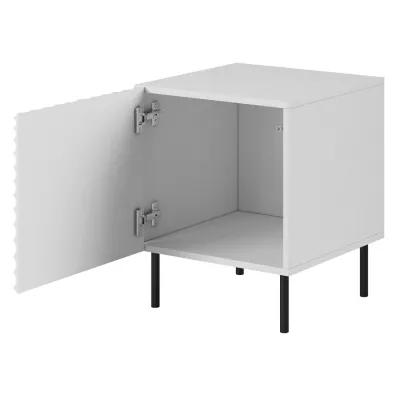 Set 2x noční stolek MACARIO - bílý