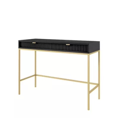 Konzolový stolek UMAG - zlatý / černý