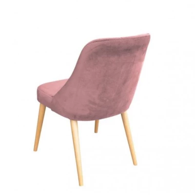 Kuchyňská židle MOVILE 49 - buk / růžová