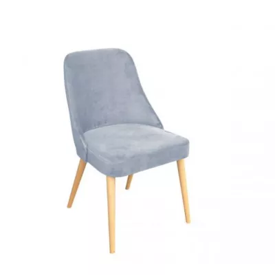 Kuchyňská židle MOVILE 49 - buk / světlá modrá