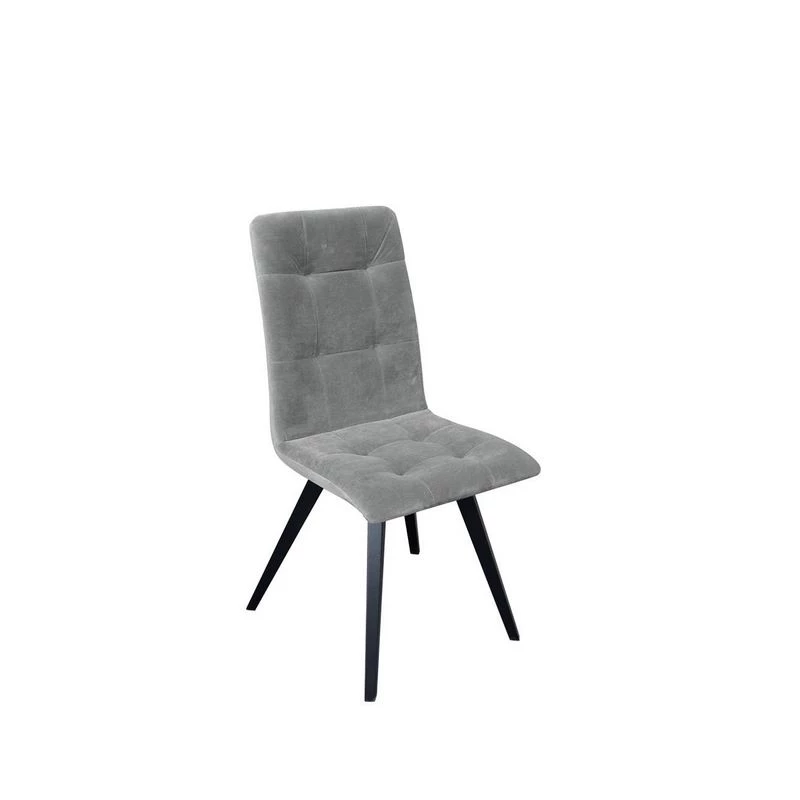 Čalouněná jídelní židle MOVILE 14 - černá / šedá