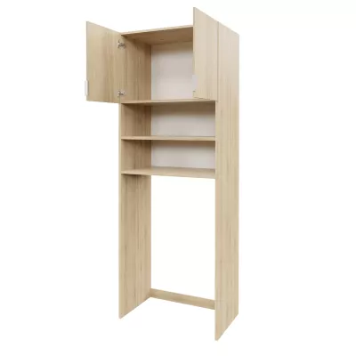 Koupelnová skříňka nad pračku MARESA - bílá