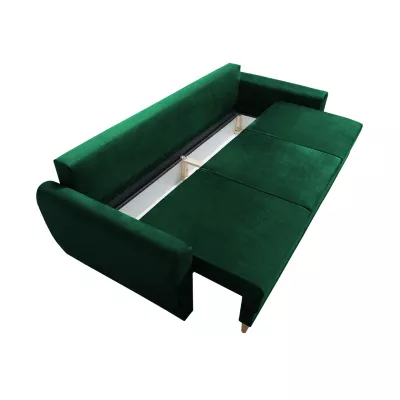 Třímístná rozkládací pohovka PROSPERO - růžová