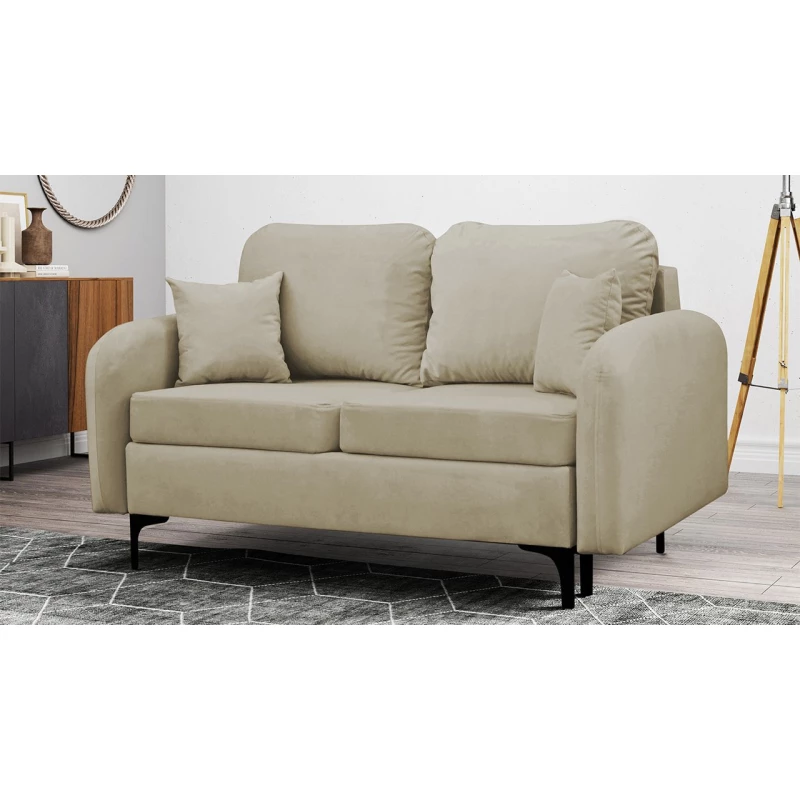 Dvoumístná rozkládací pohovka ZAPHIRA - béžová