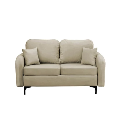 Dvoumístná rozkládací pohovka ZAPHIRA - béžová