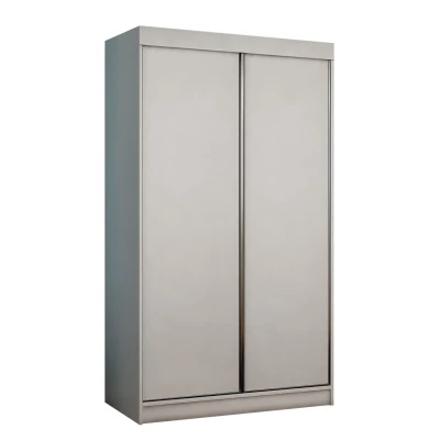 Šatní skříň 100 cm ELVIRA 3 - bílá