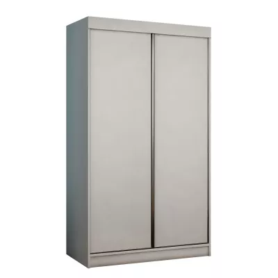 Šatní skříň 100 cm s RGB LED osvětlením ELVIRA 3 - bílá