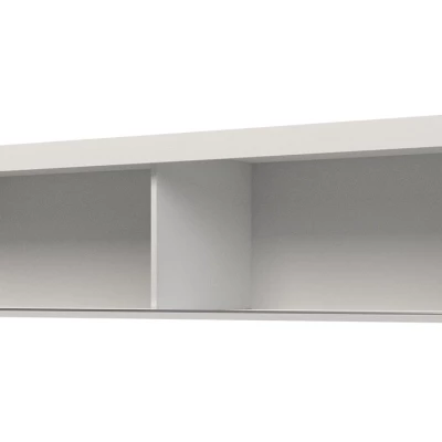 Nástavba na skříň ELVIRA - 200 cm, bílá