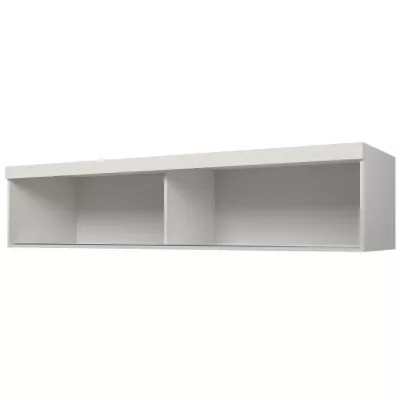 Nástavba na skříň ELVIRA - 200 cm, bílá