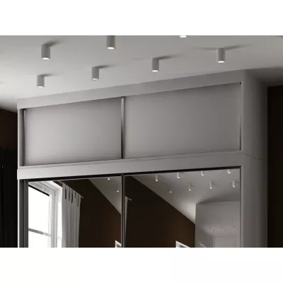 Nástavba na skříň ELVIRA - 150 cm, bílá