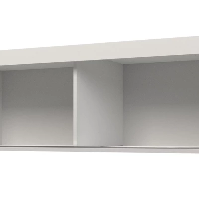 Nástavba na skříň ELVIRA - 150 cm, bílá
