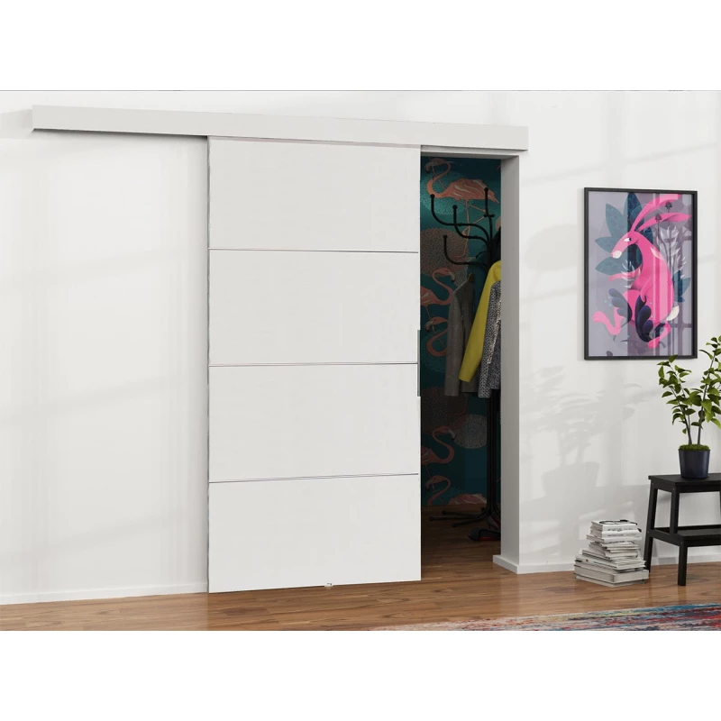 Posuvné interiérové dveře VIGRA 2 - 100 cm, bílé