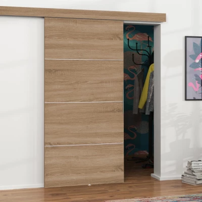 Posuvné interiérové dveře VIGRA 2 - 80 cm, dub sonoma