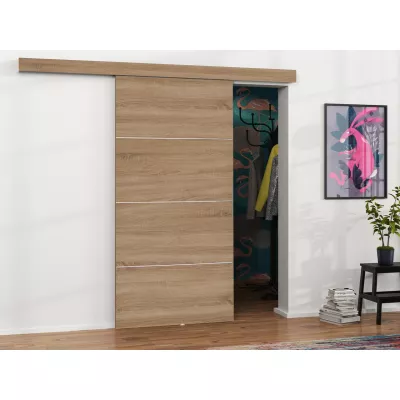Posuvné interiérové dveře VIGRA 2 - 80 cm, dub sonoma