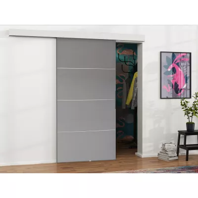 Posuvné interiérové dveře VIGRA 2 - 90 cm, antracitové