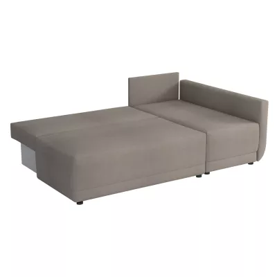 Rohová rozkládací sedací souprava UVERAL - modrá, levý roh