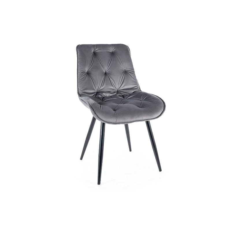 Moderní židle LUSINE - černá / šedá