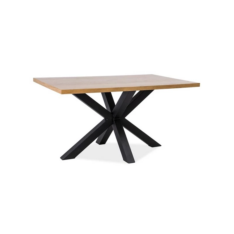 Designový jídelní stůl MARTIN 1 - 180x90, dub / černý