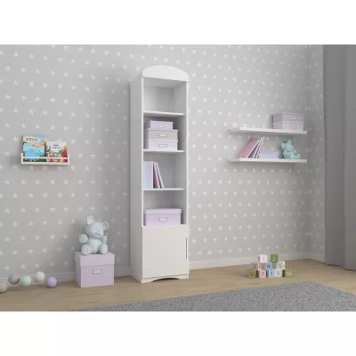 Regál do dětského pokoje RODOLFO - bílý
