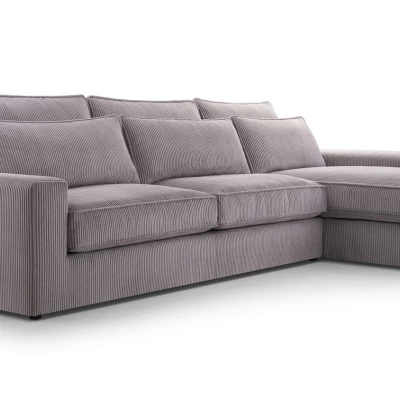 Rohová sedací souprava AVITAL MINI - pravá, šedá