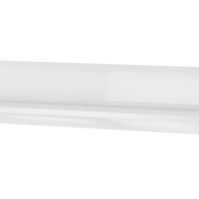 Krátká nástěnná police IVA - bílá