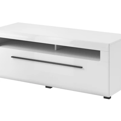 Malý televizní stolek se šuplíky IVA - bílý