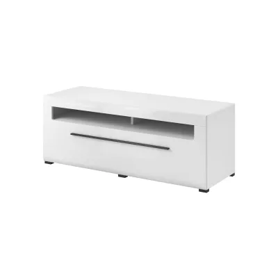 Malý televizní stolek se šuplíky IVA - bílý