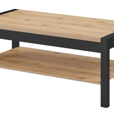 Konferenční stolek SONJA - dub taurus / černý