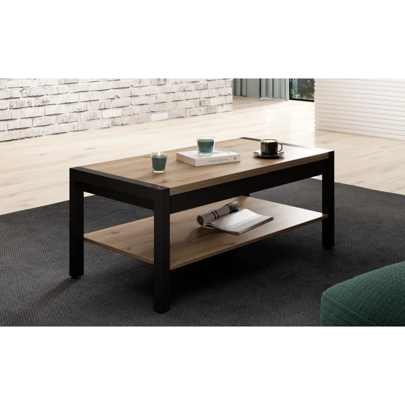 Konferenční stolek SONJA - dub taurus / černý