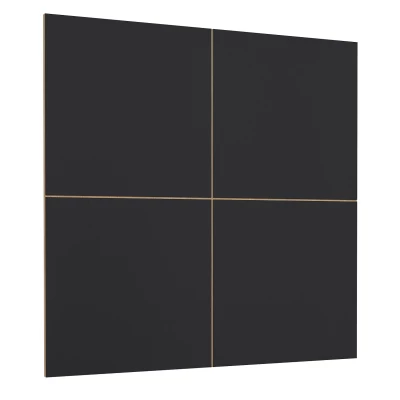 Nástěnný panel pod TV SYLWIA - černý