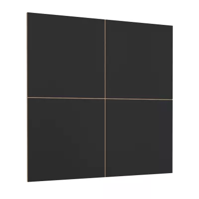 Nástěnný panel pod TV SYLWIA - černý