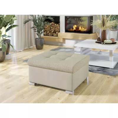 Taburetka do obýváku NELLI 1 - béžová 1