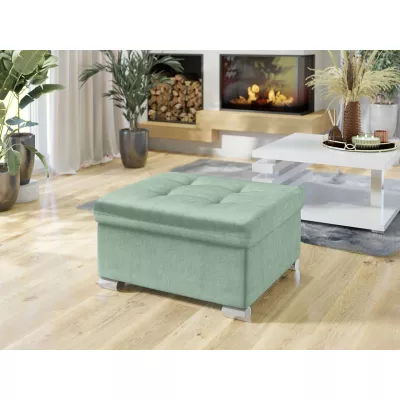 Taburetka do obýváku NELLI 1 - světlá zelená 4