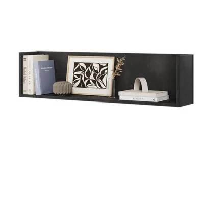 Závěsná police SONRISA - raw steel