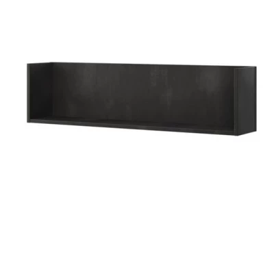 Závěsná police SONRISA - raw steel