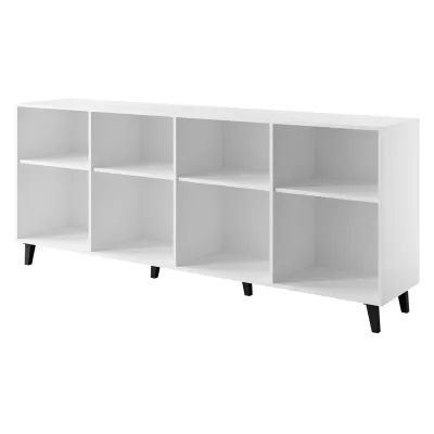 Komoda s dvířky LOLETA - bílá