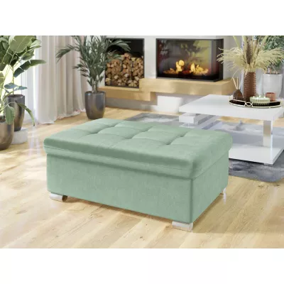 Taburetka do obýváku NELLI 2 - světlá zelená 4