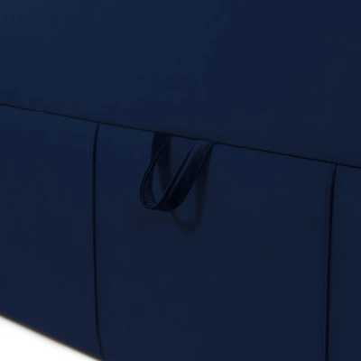 Hotelová dvojlůžková postel 160x200 RUFIO - béžová + topper ZDARMA