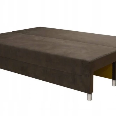 Rozkládací pohovka s taburetem ELZA - modrá 2