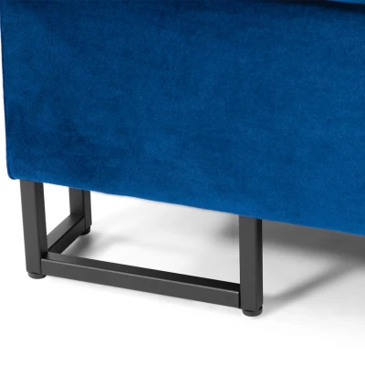 Taburetka do obývacího pokoje COLUMBUS - světlá zelená