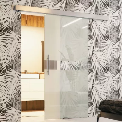 Interiérové posuvné skleněné dveře MARISOL 2 - 90 cm, pískované