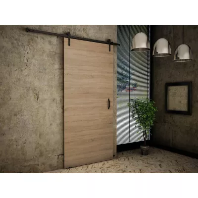 Posuvné interiérové dveře XAVIER 4 - 90 cm, dub sonoma