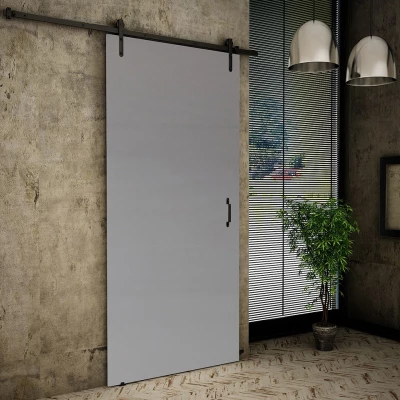 Posuvné interiérové dveře XAVIER 4 - 80 cm, antracitové