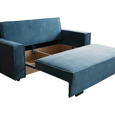 Rozkládací gauč s úložným prostorem CHIAKY 3 - modrý