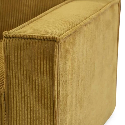 Rozkládací gauč s úložným prostorem CHIAKY 3 - modrý